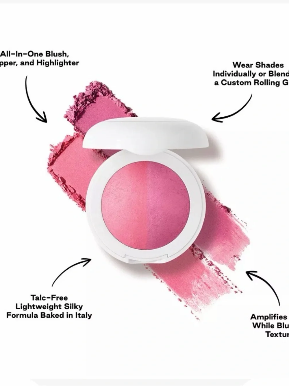 Dibs The Duet Baked Blush - VIP Pink - BRAND NEW in box.